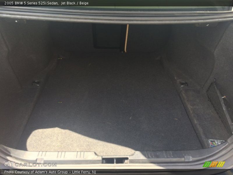 Jet Black / Beige 2005 BMW 5 Series 525i Sedan