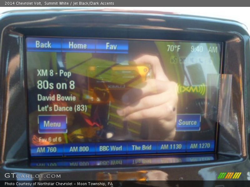 Summit White / Jet Black/Dark Accents 2014 Chevrolet Volt