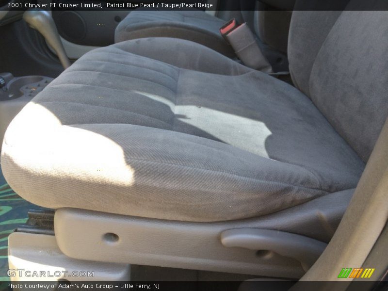Patriot Blue Pearl / Taupe/Pearl Beige 2001 Chrysler PT Cruiser Limited