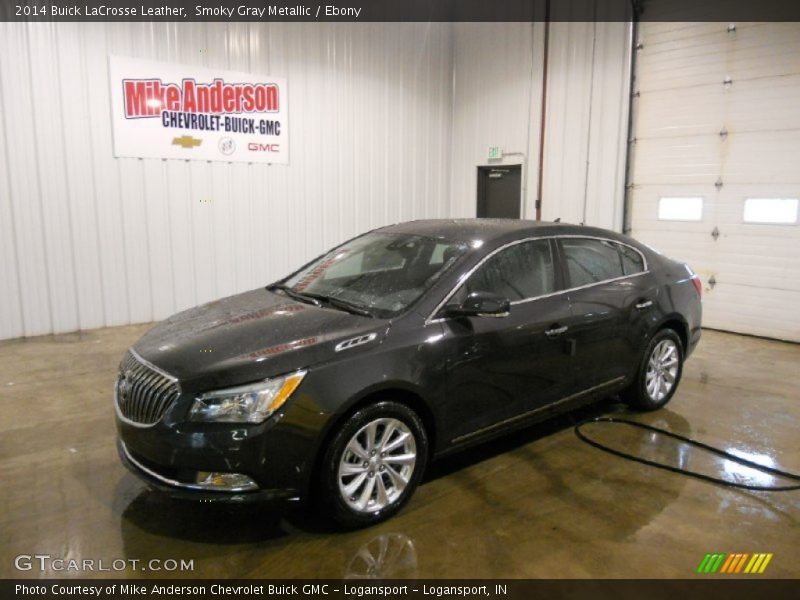 Smoky Gray Metallic / Ebony 2014 Buick LaCrosse Leather