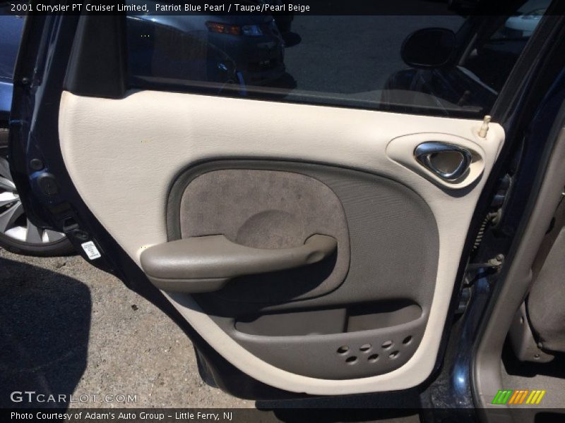 Patriot Blue Pearl / Taupe/Pearl Beige 2001 Chrysler PT Cruiser Limited