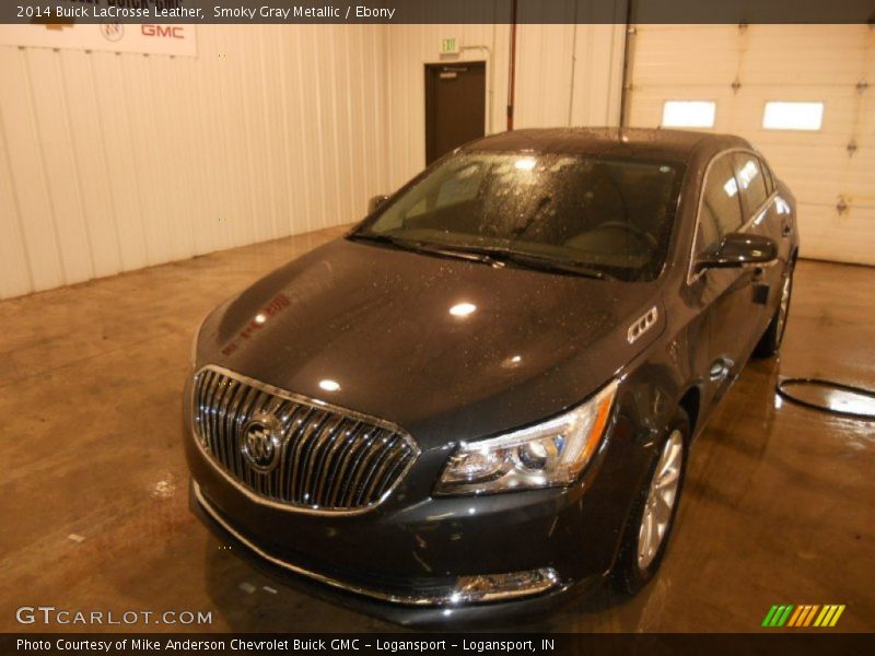 Smoky Gray Metallic / Ebony 2014 Buick LaCrosse Leather