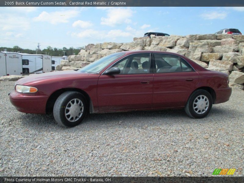 Cardinal Red Metallic / Graphite 2005 Buick Century Custom Sedan