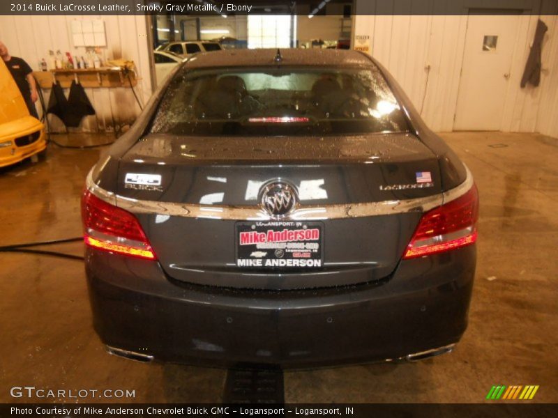 Smoky Gray Metallic / Ebony 2014 Buick LaCrosse Leather