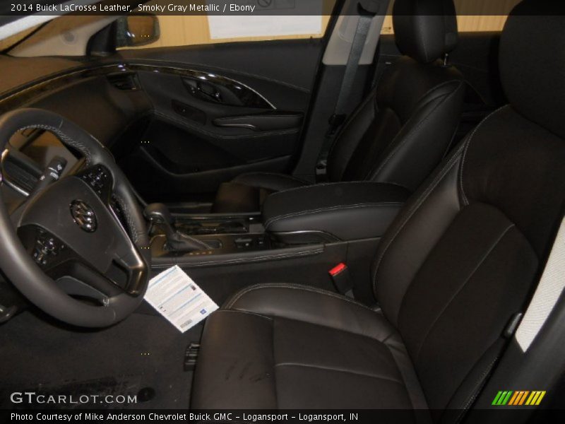 Smoky Gray Metallic / Ebony 2014 Buick LaCrosse Leather
