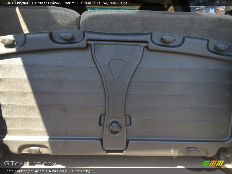 Patriot Blue Pearl / Taupe/Pearl Beige 2001 Chrysler PT Cruiser Limited