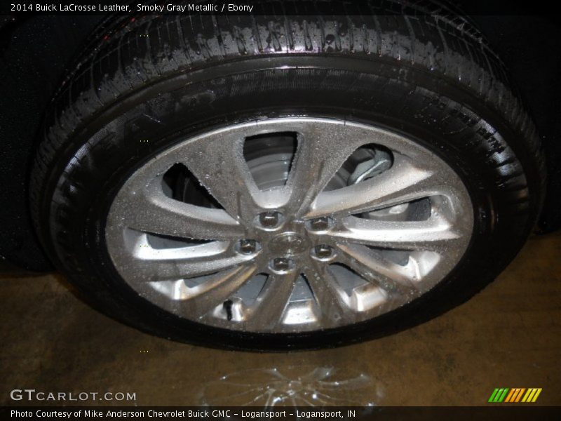 Smoky Gray Metallic / Ebony 2014 Buick LaCrosse Leather