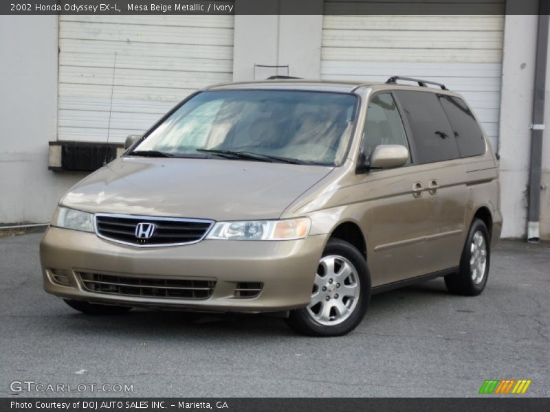 Mesa Beige Metallic / Ivory 2002 Honda Odyssey EX-L