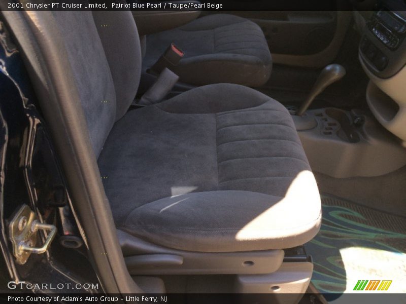 Patriot Blue Pearl / Taupe/Pearl Beige 2001 Chrysler PT Cruiser Limited