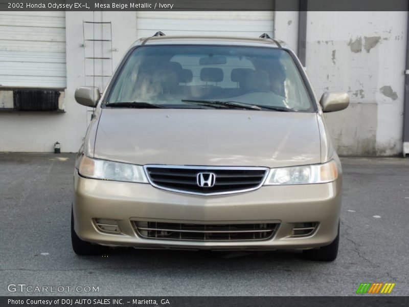 Mesa Beige Metallic / Ivory 2002 Honda Odyssey EX-L