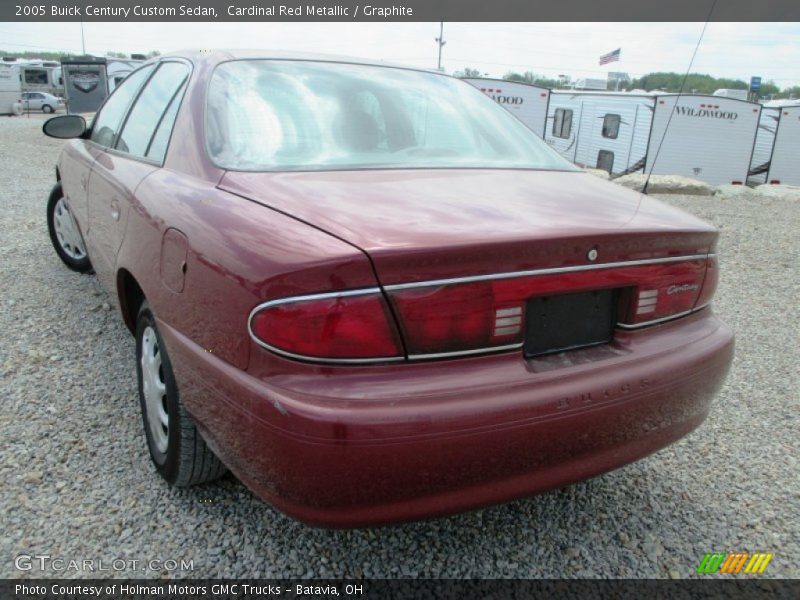 Cardinal Red Metallic / Graphite 2005 Buick Century Custom Sedan