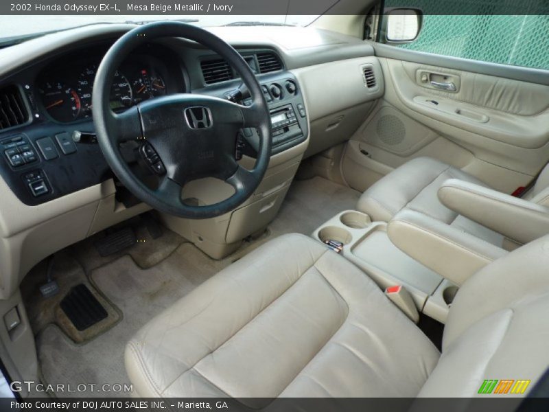 Mesa Beige Metallic / Ivory 2002 Honda Odyssey EX-L