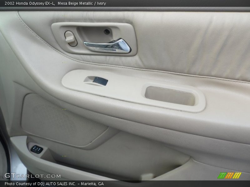 Mesa Beige Metallic / Ivory 2002 Honda Odyssey EX-L
