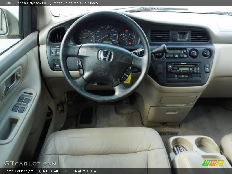 Mesa Beige Metallic / Ivory 2002 Honda Odyssey EX-L