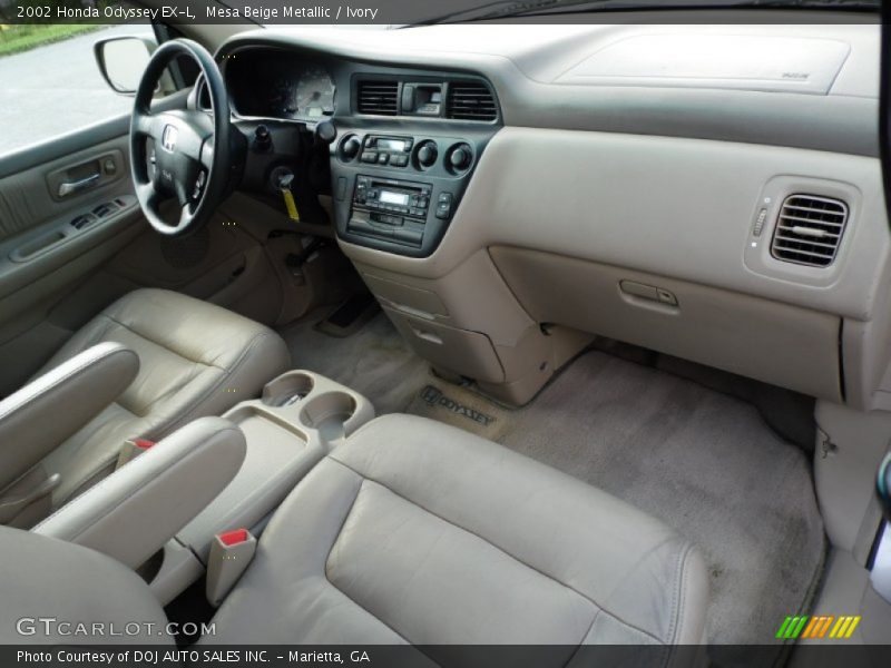 Mesa Beige Metallic / Ivory 2002 Honda Odyssey EX-L