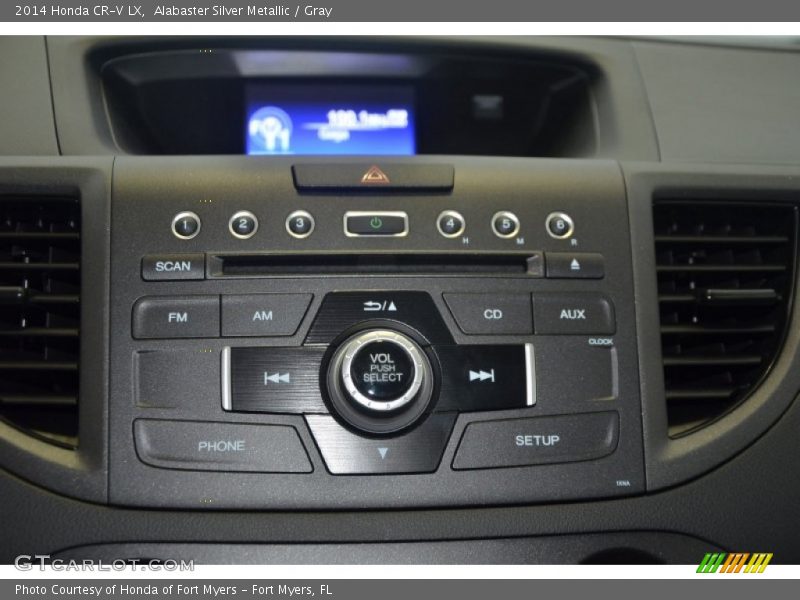 Alabaster Silver Metallic / Gray 2014 Honda CR-V LX