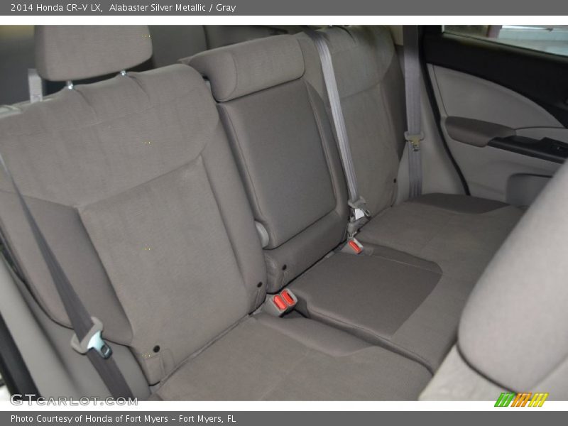 Alabaster Silver Metallic / Gray 2014 Honda CR-V LX