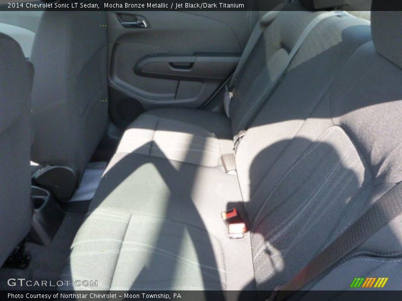 Mocha Bronze Metallic / Jet Black/Dark Titanium 2014 Chevrolet Sonic LT Sedan