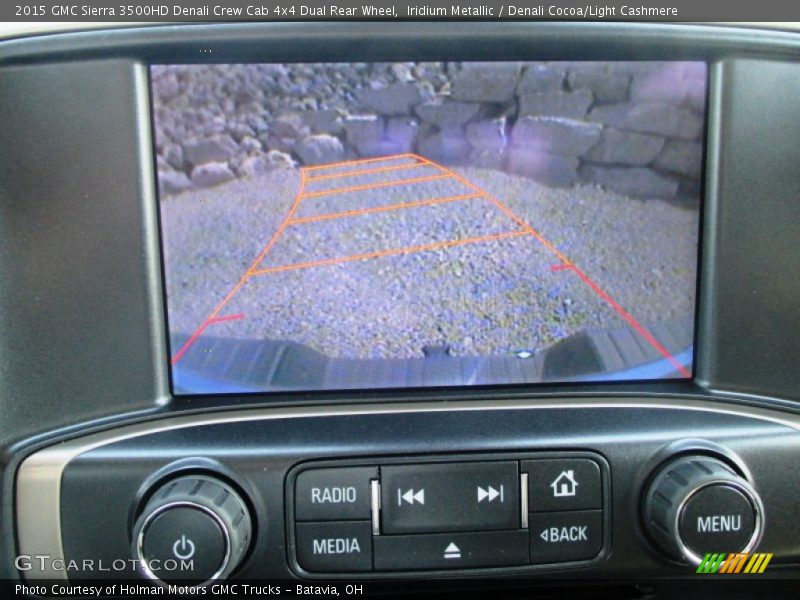 Iridium Metallic / Denali Cocoa/Light Cashmere 2015 GMC Sierra 3500HD Denali Crew Cab 4x4 Dual Rear Wheel