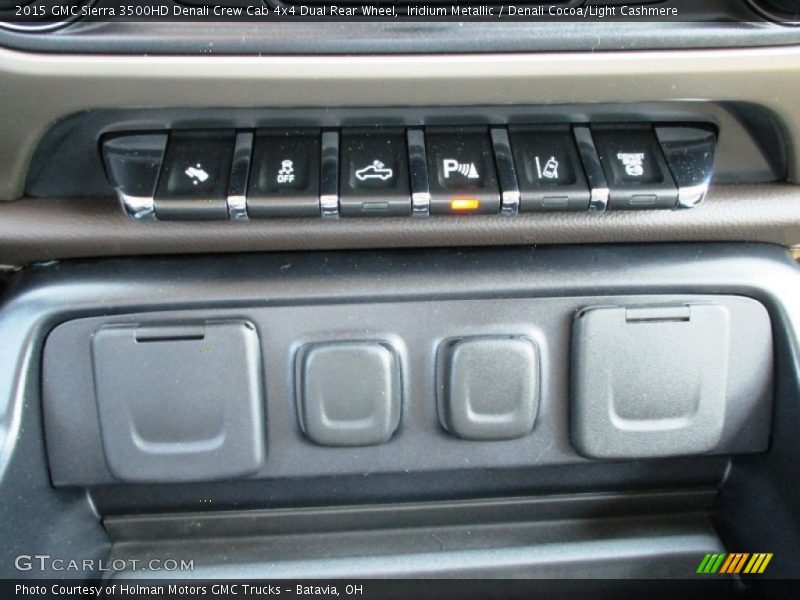 Iridium Metallic / Denali Cocoa/Light Cashmere 2015 GMC Sierra 3500HD Denali Crew Cab 4x4 Dual Rear Wheel