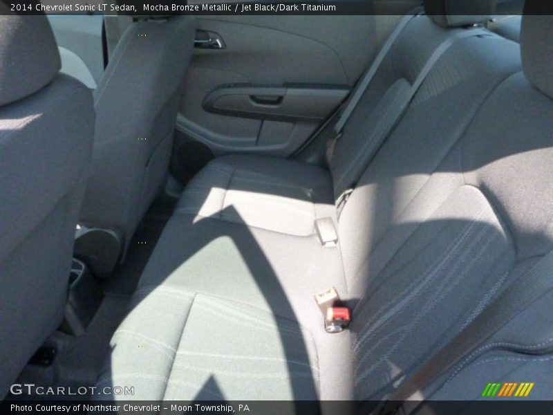 Mocha Bronze Metallic / Jet Black/Dark Titanium 2014 Chevrolet Sonic LT Sedan