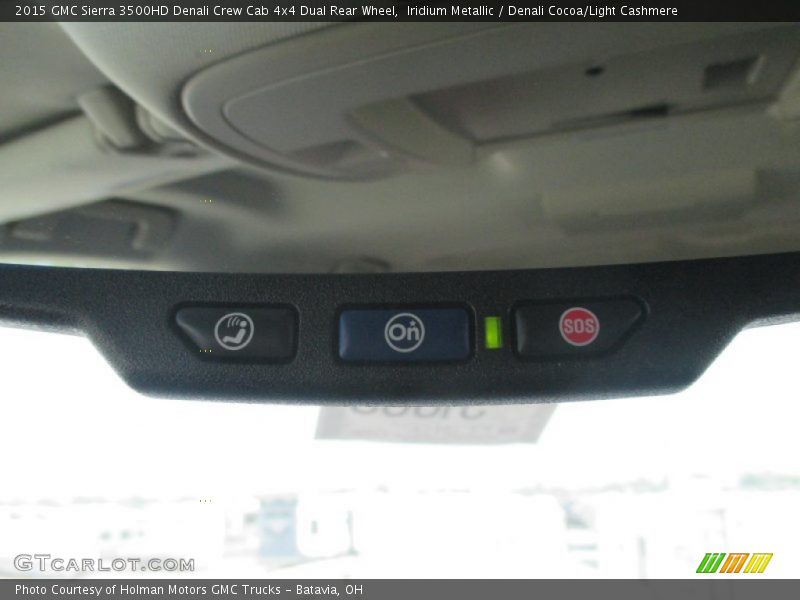 Iridium Metallic / Denali Cocoa/Light Cashmere 2015 GMC Sierra 3500HD Denali Crew Cab 4x4 Dual Rear Wheel