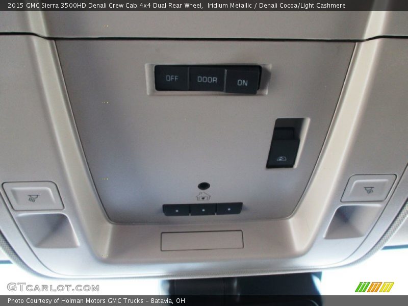 Iridium Metallic / Denali Cocoa/Light Cashmere 2015 GMC Sierra 3500HD Denali Crew Cab 4x4 Dual Rear Wheel