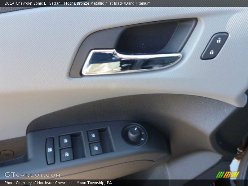 Mocha Bronze Metallic / Jet Black/Dark Titanium 2014 Chevrolet Sonic LT Sedan