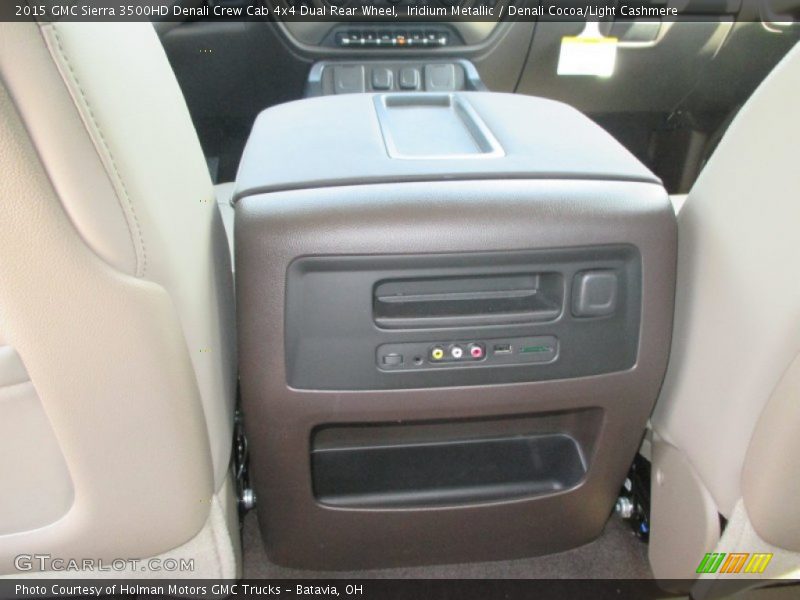 Iridium Metallic / Denali Cocoa/Light Cashmere 2015 GMC Sierra 3500HD Denali Crew Cab 4x4 Dual Rear Wheel
