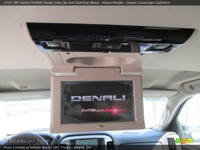 Iridium Metallic / Denali Cocoa/Light Cashmere 2015 GMC Sierra 3500HD Denali Crew Cab 4x4 Dual Rear Wheel