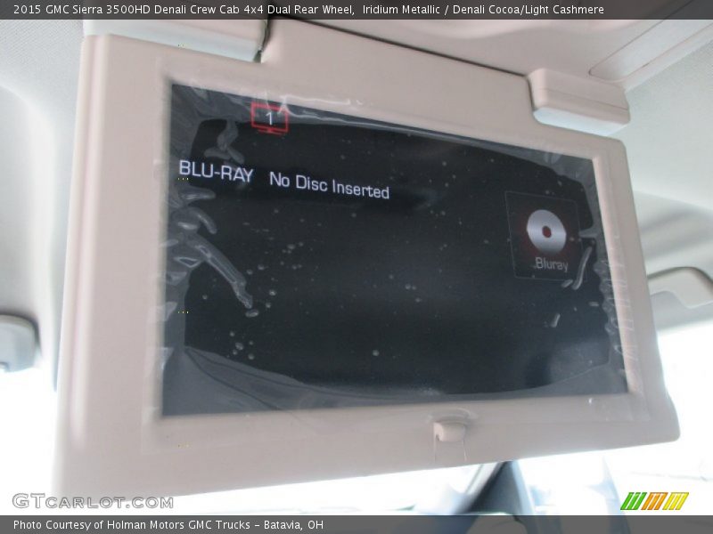 Iridium Metallic / Denali Cocoa/Light Cashmere 2015 GMC Sierra 3500HD Denali Crew Cab 4x4 Dual Rear Wheel