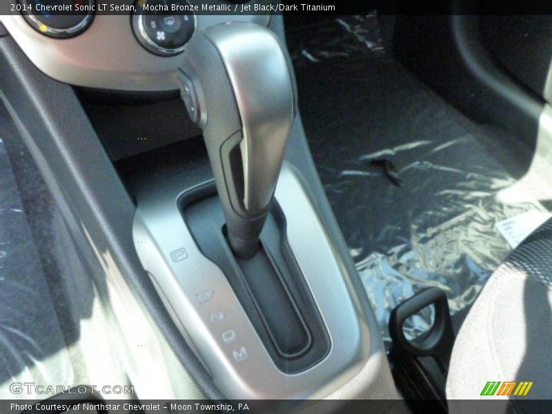 Mocha Bronze Metallic / Jet Black/Dark Titanium 2014 Chevrolet Sonic LT Sedan