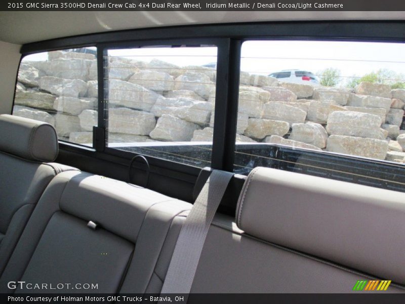 Iridium Metallic / Denali Cocoa/Light Cashmere 2015 GMC Sierra 3500HD Denali Crew Cab 4x4 Dual Rear Wheel