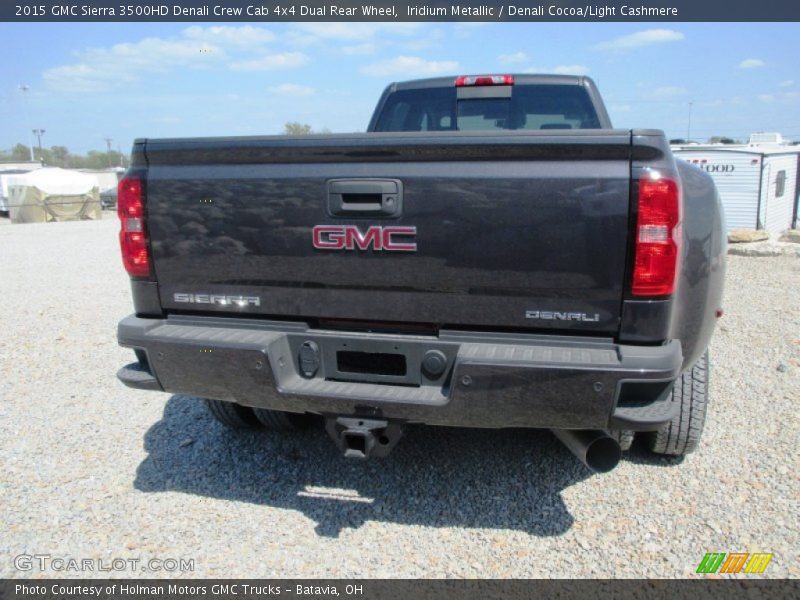 Iridium Metallic / Denali Cocoa/Light Cashmere 2015 GMC Sierra 3500HD Denali Crew Cab 4x4 Dual Rear Wheel