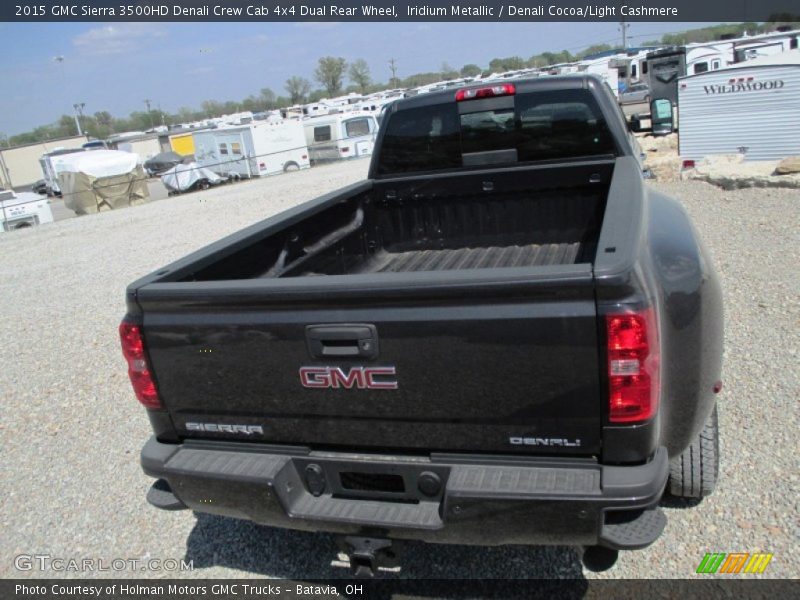 Iridium Metallic / Denali Cocoa/Light Cashmere 2015 GMC Sierra 3500HD Denali Crew Cab 4x4 Dual Rear Wheel