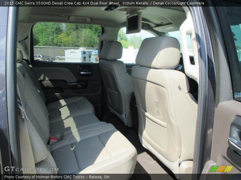 Iridium Metallic / Denali Cocoa/Light Cashmere 2015 GMC Sierra 3500HD Denali Crew Cab 4x4 Dual Rear Wheel