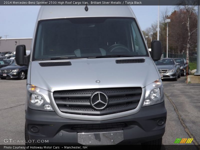 Brilliant Silver Metallic / Tunja Black 2014 Mercedes-Benz Sprinter 2500 High Roof Cargo Van