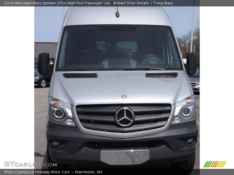 Brilliant Silver Metallic / Tunja Black 2014 Mercedes-Benz Sprinter 2500 High Roof Passenger Van