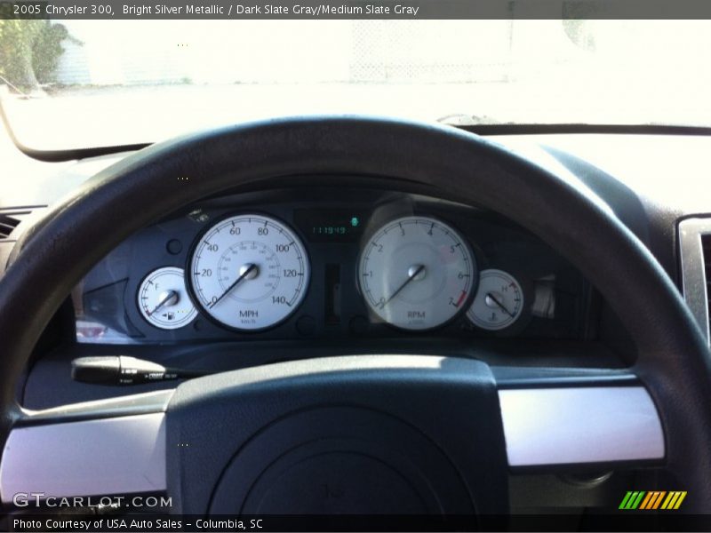 Bright Silver Metallic / Dark Slate Gray/Medium Slate Gray 2005 Chrysler 300