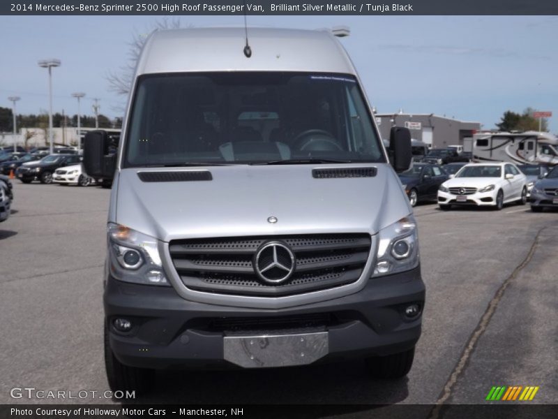Brilliant Silver Metallic / Tunja Black 2014 Mercedes-Benz Sprinter 2500 High Roof Passenger Van