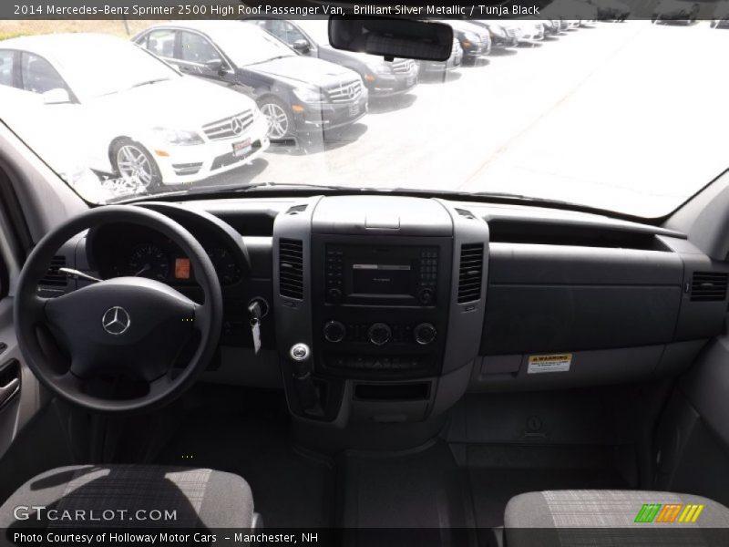 Brilliant Silver Metallic / Tunja Black 2014 Mercedes-Benz Sprinter 2500 High Roof Passenger Van