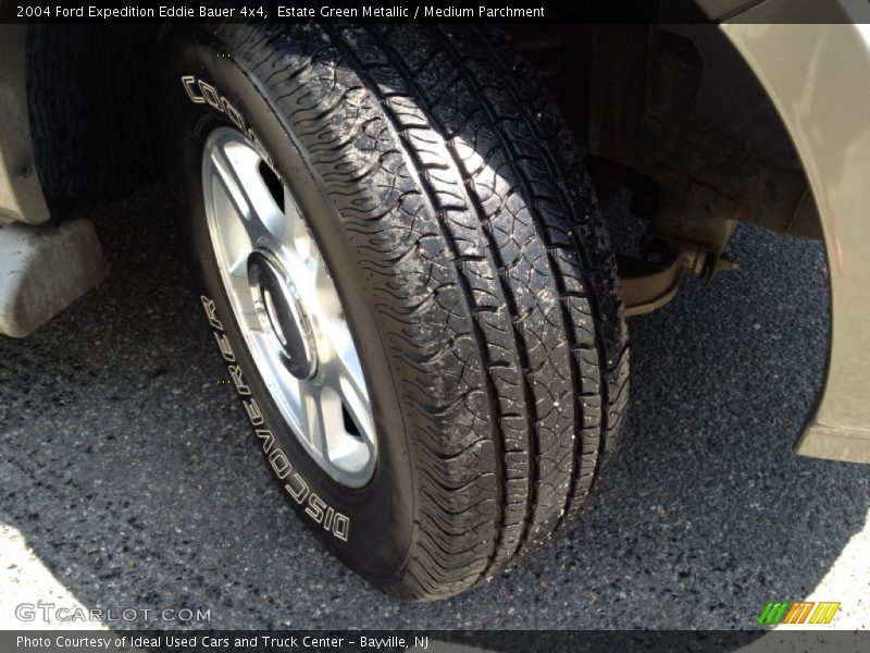 Estate Green Metallic / Medium Parchment 2004 Ford Expedition Eddie Bauer 4x4
