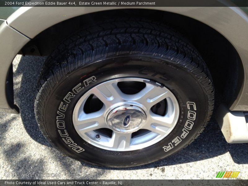 Estate Green Metallic / Medium Parchment 2004 Ford Expedition Eddie Bauer 4x4