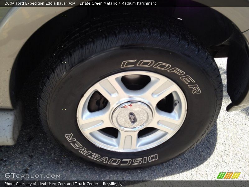 Estate Green Metallic / Medium Parchment 2004 Ford Expedition Eddie Bauer 4x4