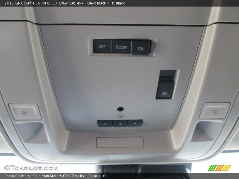 Onyx Black / Jet Black 2015 GMC Sierra 3500HD SLT Crew Cab 4x4