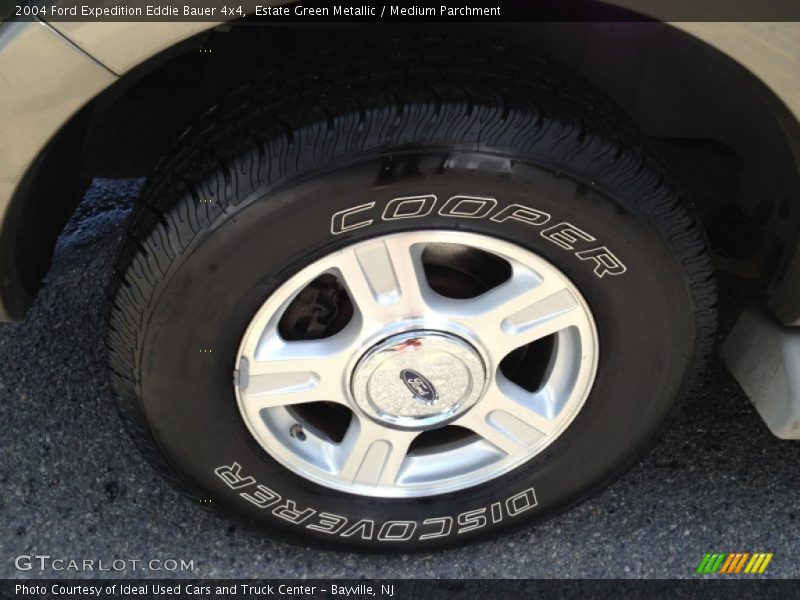 Estate Green Metallic / Medium Parchment 2004 Ford Expedition Eddie Bauer 4x4