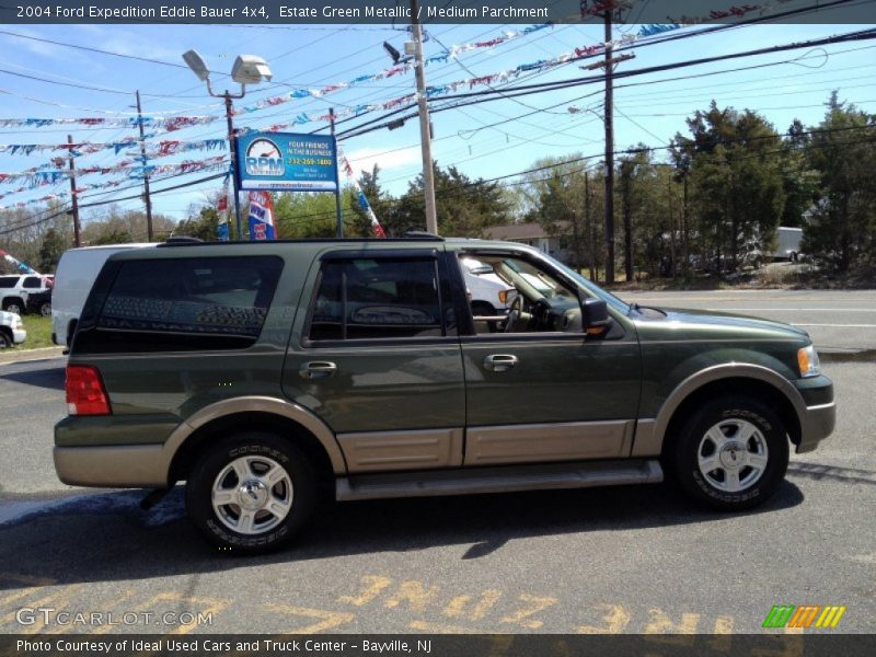 Estate Green Metallic / Medium Parchment 2004 Ford Expedition Eddie Bauer 4x4