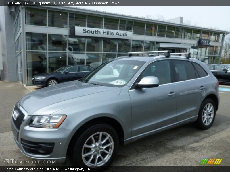 Quartz Grey Metallic / Cinnamon Brown 2011 Audi Q5 2.0T quattro