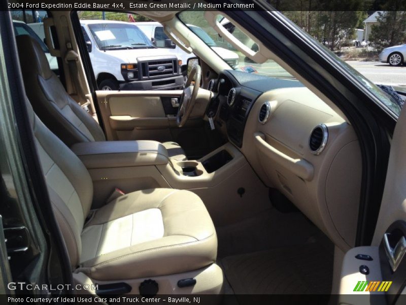 Estate Green Metallic / Medium Parchment 2004 Ford Expedition Eddie Bauer 4x4