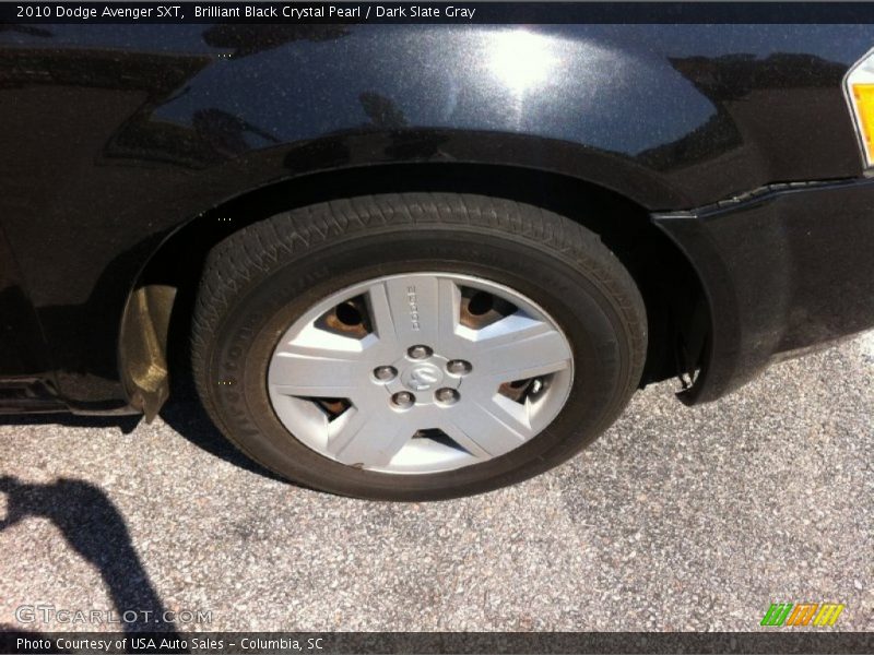 Brilliant Black Crystal Pearl / Dark Slate Gray 2010 Dodge Avenger SXT